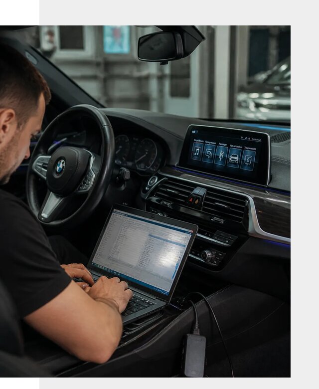 Русификация мультимедиа BMW для авто под ключ в Владивостоке