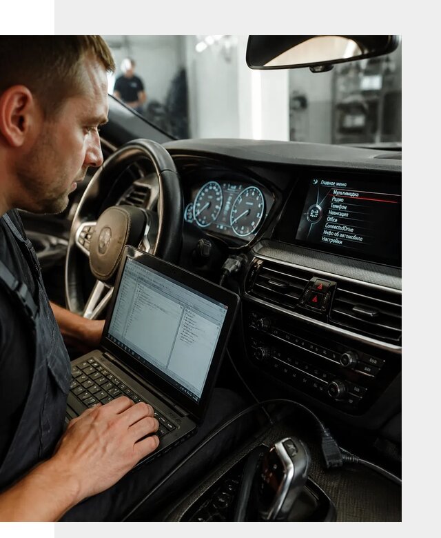 Русификация приборной панели BMW для авто в Владивостоке от компании