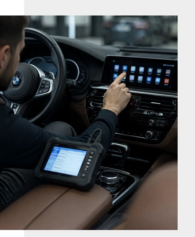 Установка приложений и мультимедиа сервисов BMW в Владивостоке