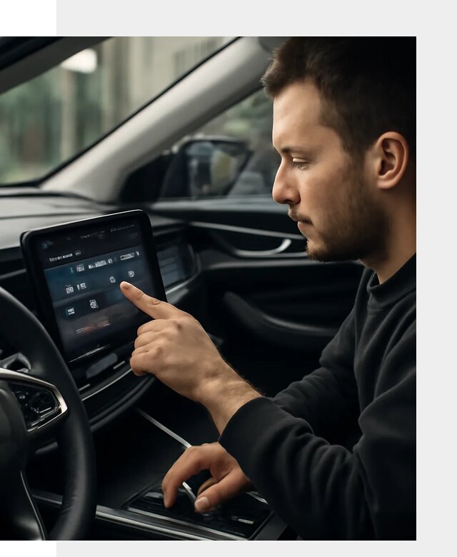 Русификация приборной панели Geely для автомобилей в Владивостоке