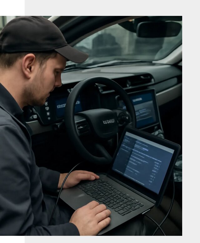 Профессиональная русификация автомобилей Lynk Co в Владивостоке