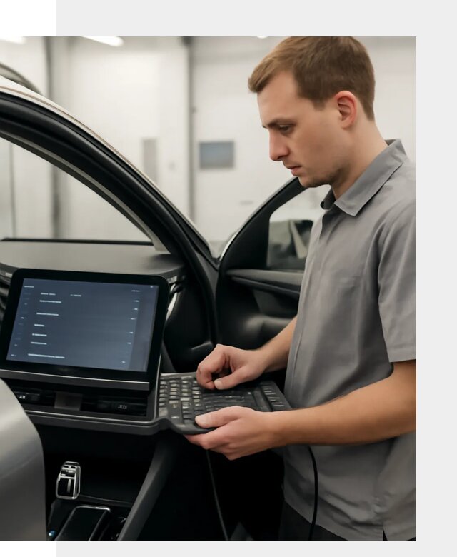 Русификация мультимедиа автомобилей Lynk Co в Владивостоке
