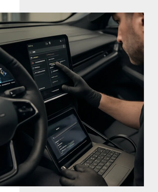 Русификация приборной панели Rising автомобиля в Владивостоке