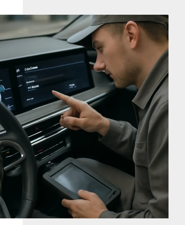 Русификация приборной панели автомобиля Voyah в Владивостоке