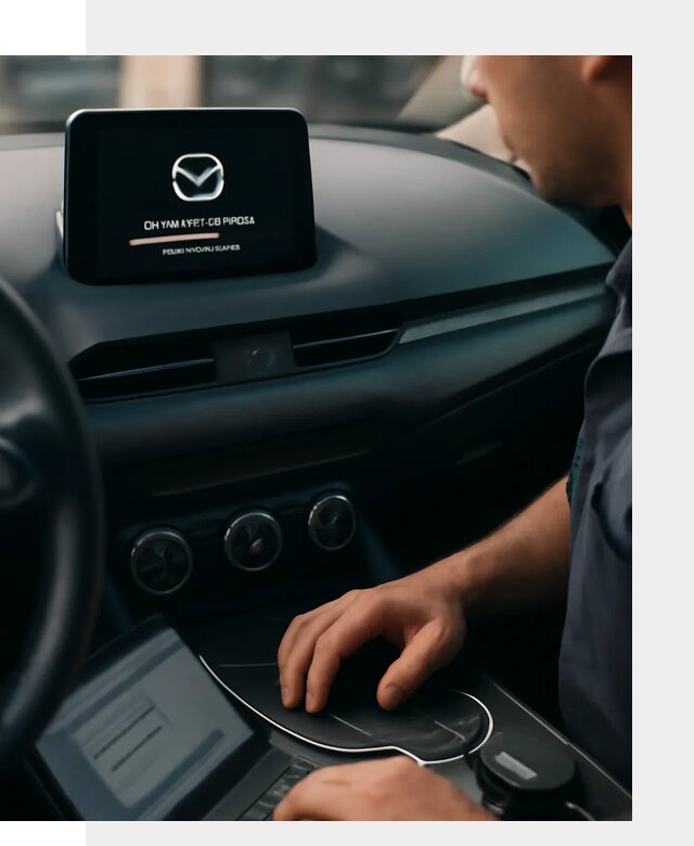Установка приложений Mazda на мультимедийную систему в Владивостоке