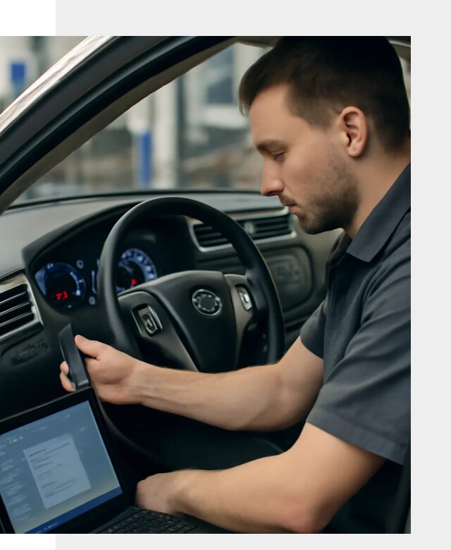 Русификация приборной панели Nissan для авто в Владивостоке