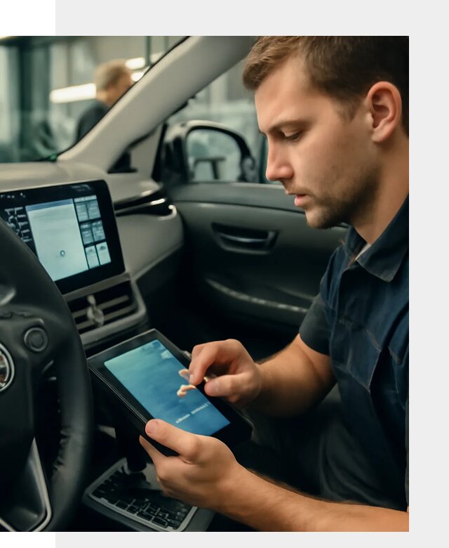 Установка приложений Toyota на мультимедиа в Владивостоке